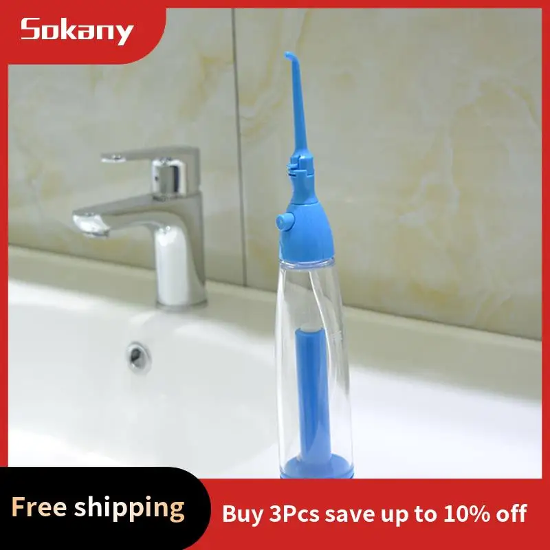 HIM-5X Oral Irrigator Clean The Mouth Wash Your Tooth Water Irrigation Manual Water  Flosser No Electricity Abs