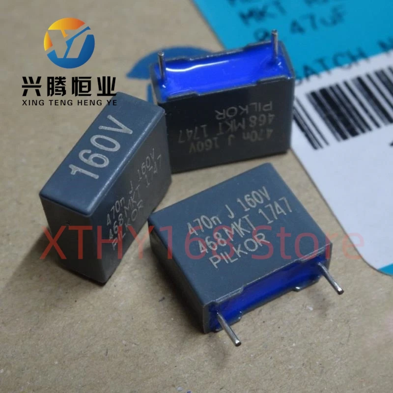 

20PCS MKT468 0.47uf 160v 470nf u47 474 film capacitor 10MM