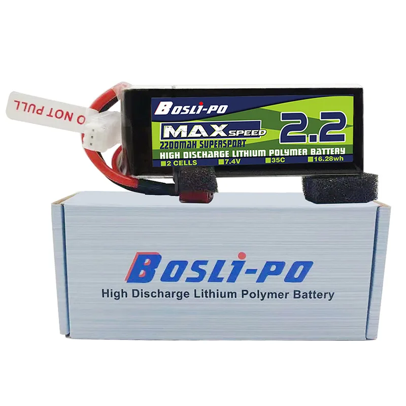 Boslipo 2-6S 7.4V 11.1V 14.8V 22.2V 1300 1500 3300 4000 5300 2200mAh 35C يبو بطارية ل RC الثابتة الجناح الطائرات بدون طيار