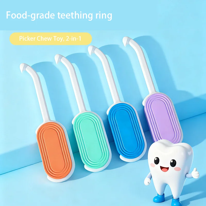 

4pcs Handheld Orthodontic Bracket Bite-Grip 2-in-1 Invisible Bracket Remover Portable Orthodontic Bracket Hook