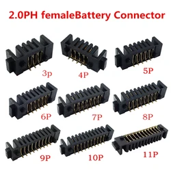 5PCS Laptop Battery Connector 3 4 5 6 7 8 9 10 11 12 PIN Pitch 2.0MM Holder Clip Slot Contact Female Plug Good Quality