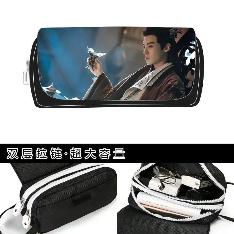 Chinese drama Cang Lan Jue canvas pencil bag Xiao Lanhua pencil box Xiao Lanhua Dongfang qingcang bag multilayer pencil box