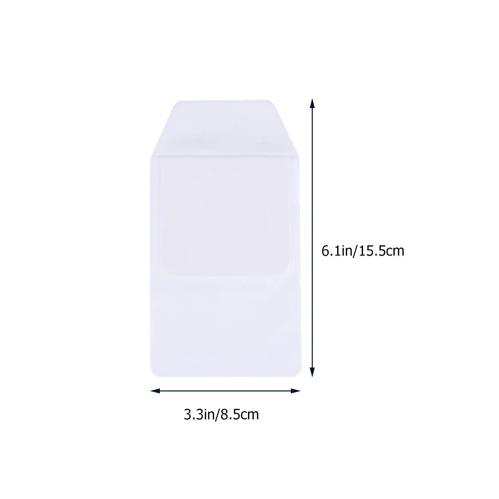 

12Pcs PVC Pen Protector Bags Insert Type Nurse Pen Storage Organizer Doctor Pocket Protector Hospital Supply Pocket Protectors