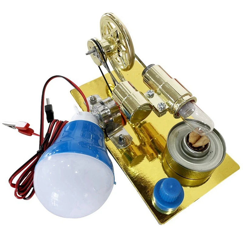 

1 шт., паровая сила, физика, популярная наука, мелкое производство, изобретение, эксперимент, образовательный инструмент, металл, золото