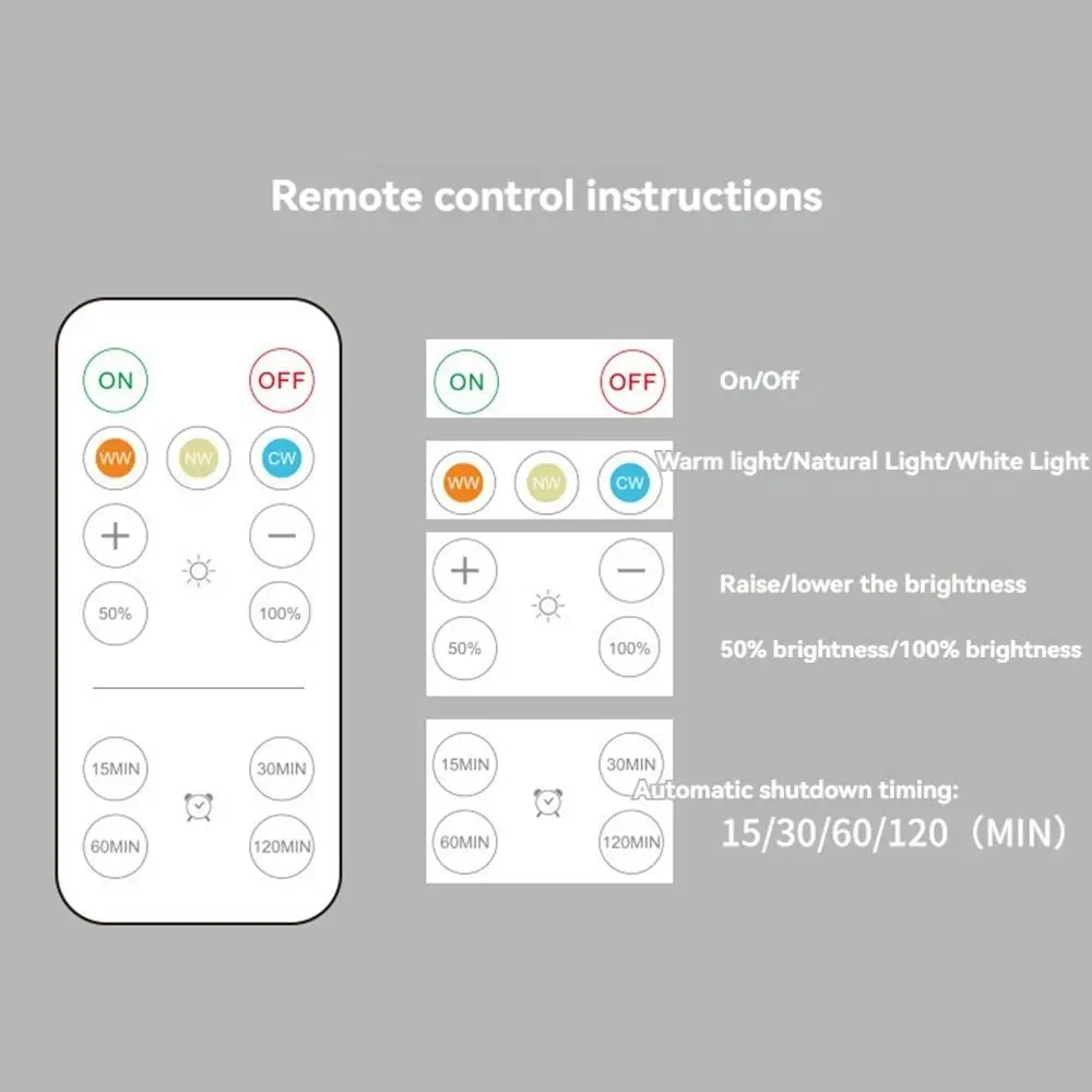 Decoração de casa regulável led arandelas parede alimentado por bateria 3 cores memória luzes da noite controle toque sem fio e27 parafuso lâmpadas