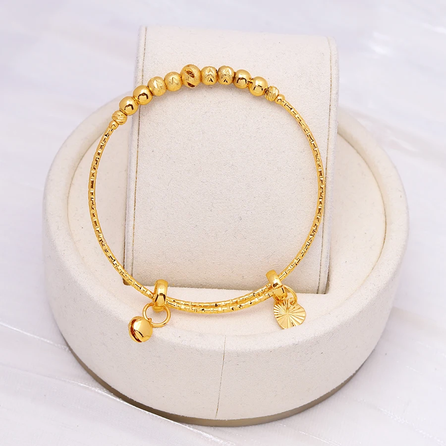 Goldlen Middle East 4 pieces/batch Copper Bracelets Dubai Women\'s Fashion Jewelry Europe and America Ethiopia Bride Wedding Gift