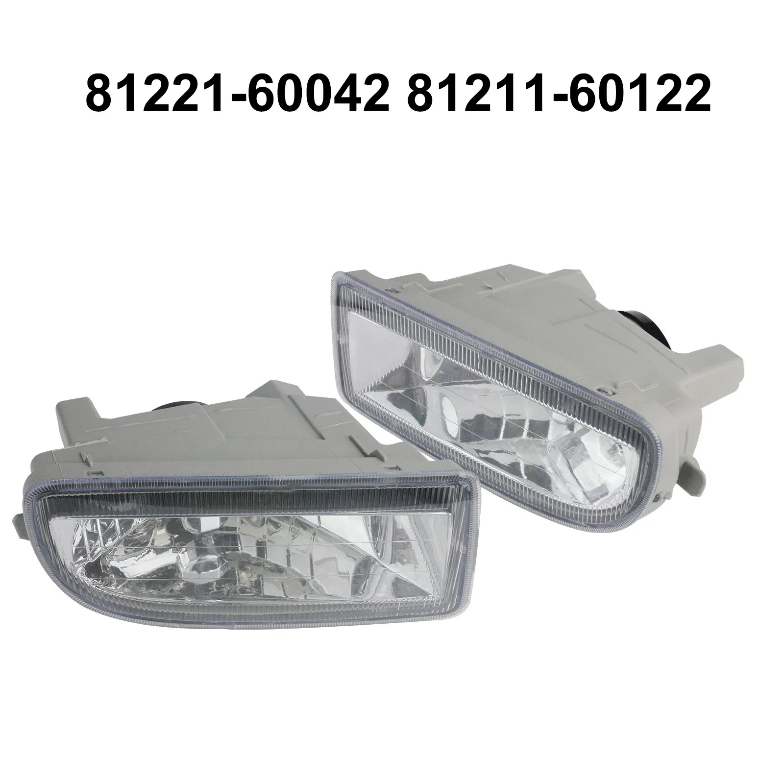 

Комплект корпусов передних противотуманных фар для Toyota Land Cruiser 1998-2007, парные, 81221-60042, запчасти и аксессуары для автомобилей