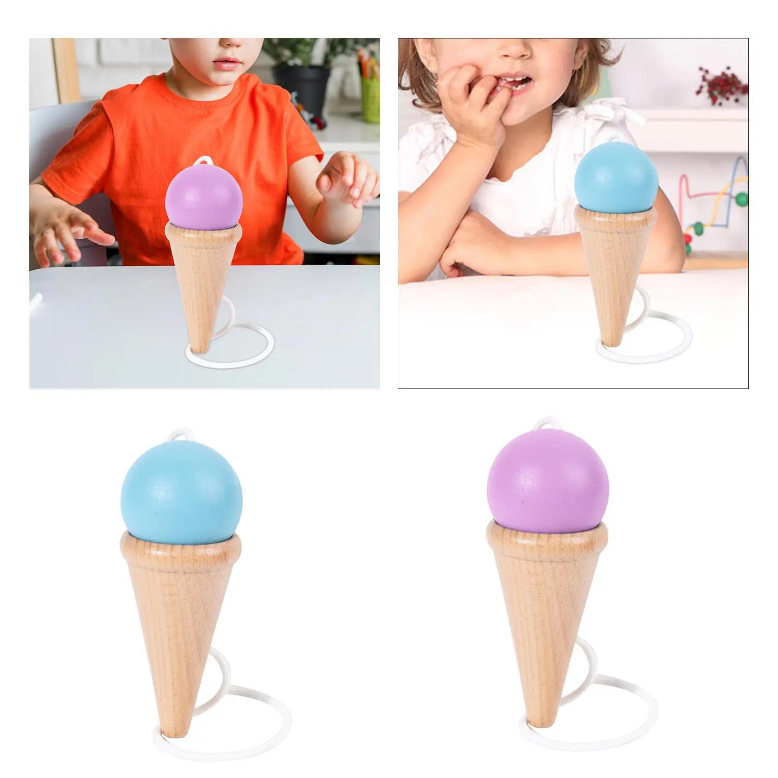 Japońska piłka i kubek Anti Skill Ball Przedszkole Proste nastolatki