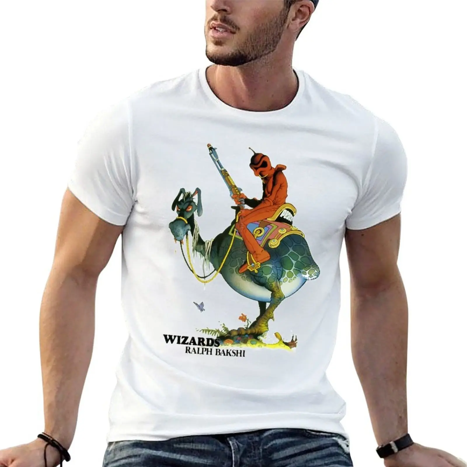 Ralph Bakshis Wizards T-Shirt oversized t shirt blanks mens designer t shirt