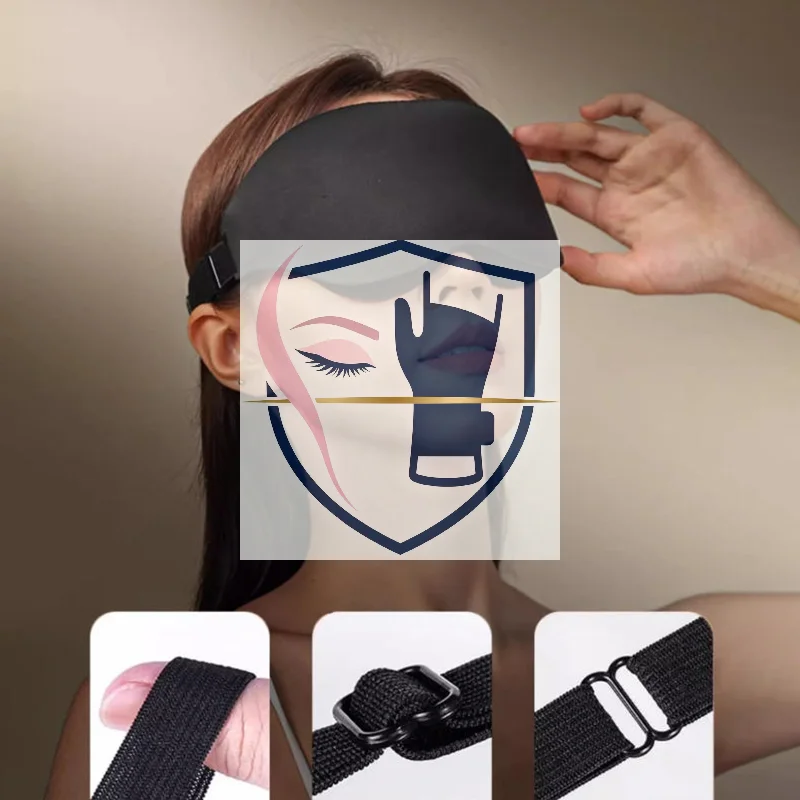 

3D Blackout Sleep Mask Sleeping Eye Mask Blindfold For Unisex Soft Tiredness Relief Eye Cover Night Sleeping Aid Sleep Patch