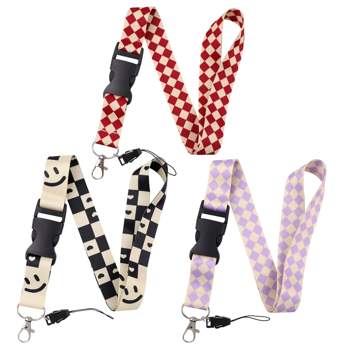 

Ретро сетчатый шейный ремешок, держатели для удостоверения личности автобуса, ремешки с пряжкой, брелок для ключей, держатель для студенческого бейджа, подвесная веревка, съемный ремешок