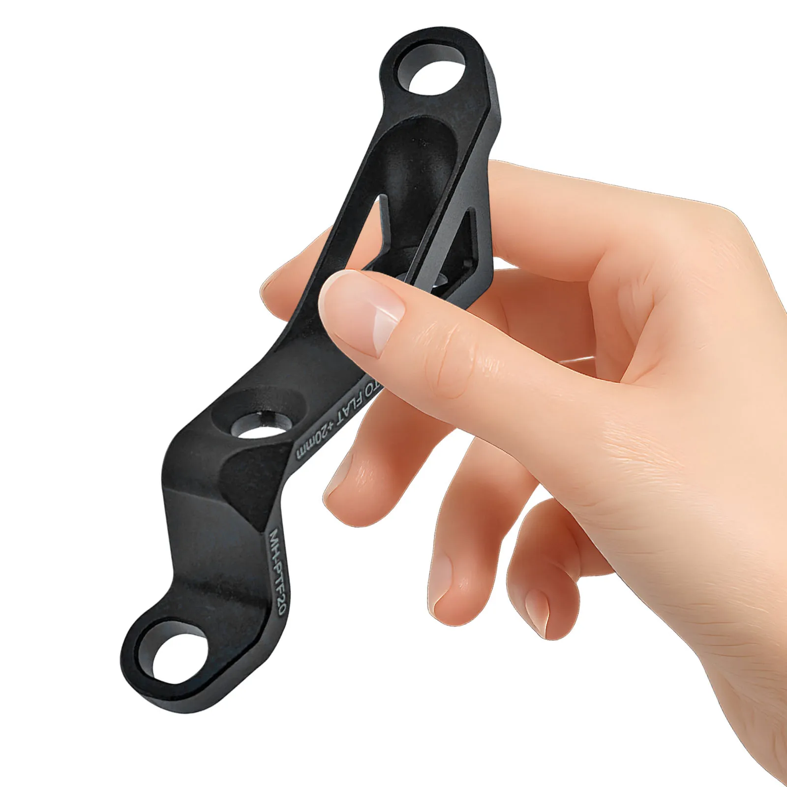 Post Mount To Flat Mount Brake Adapter PM To FM Disc Brake Bracket Converter 140mm / 160mm Aluminum Alloy Bike Accessories
