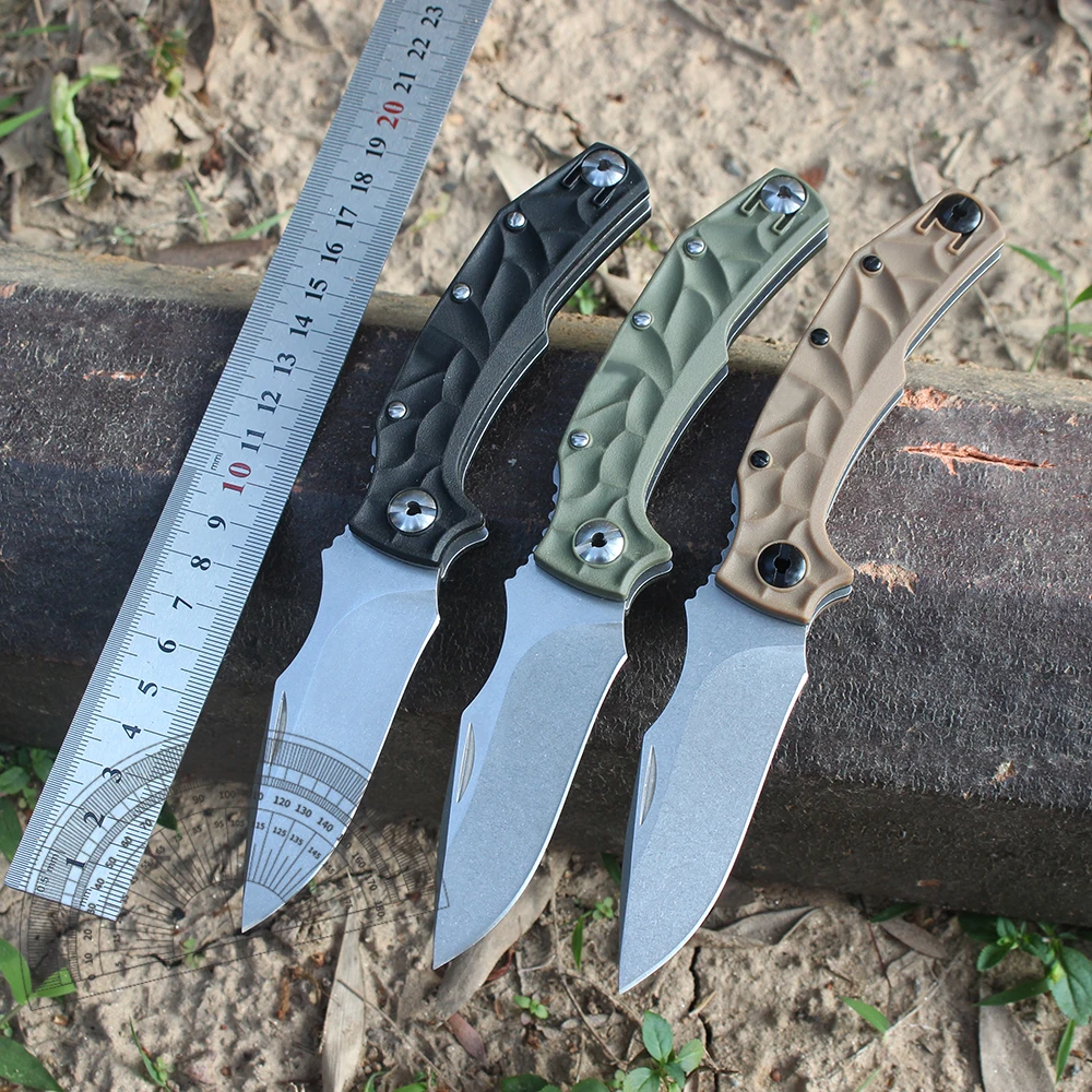 Nuevo cuchillo plegable Pohl Force, cuchillo profesional para supervivencia en la naturaleza, cuchillos pequeños Ganzo, cuchillo utilitario Tanto con mecanismo flipper, regalo para hombres