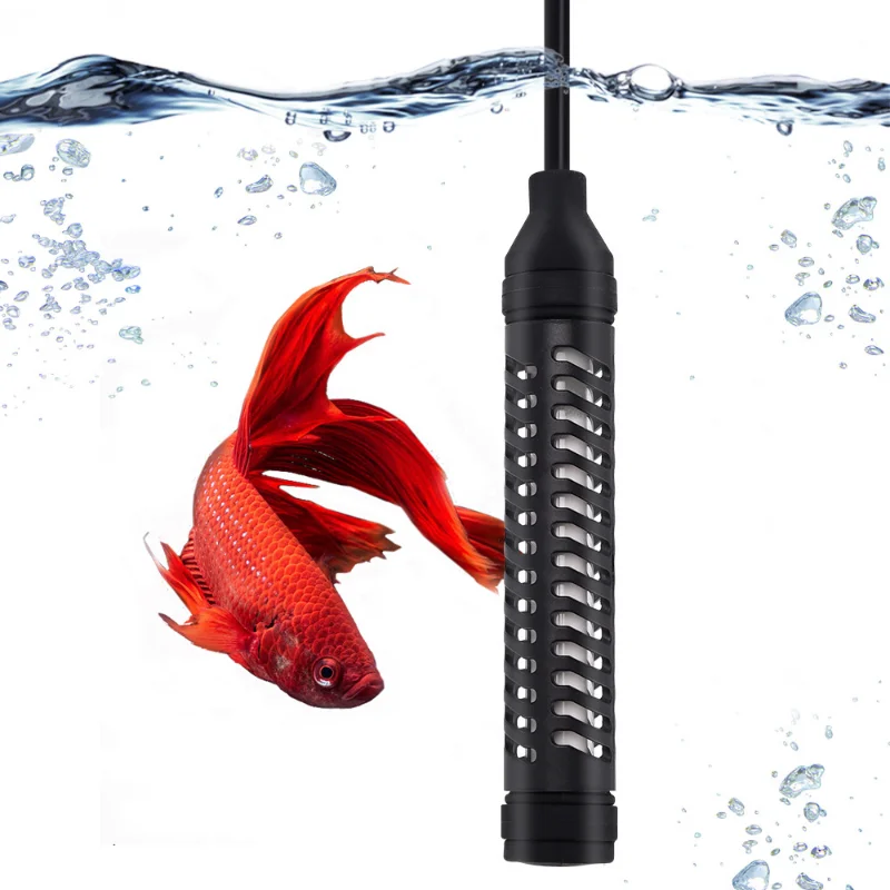 New Mini Submersible Heater Heating Rod for Aquarium Fish Tank Tortoise tank Adjustable Temperature Thermostat 35W / 50W / 75W