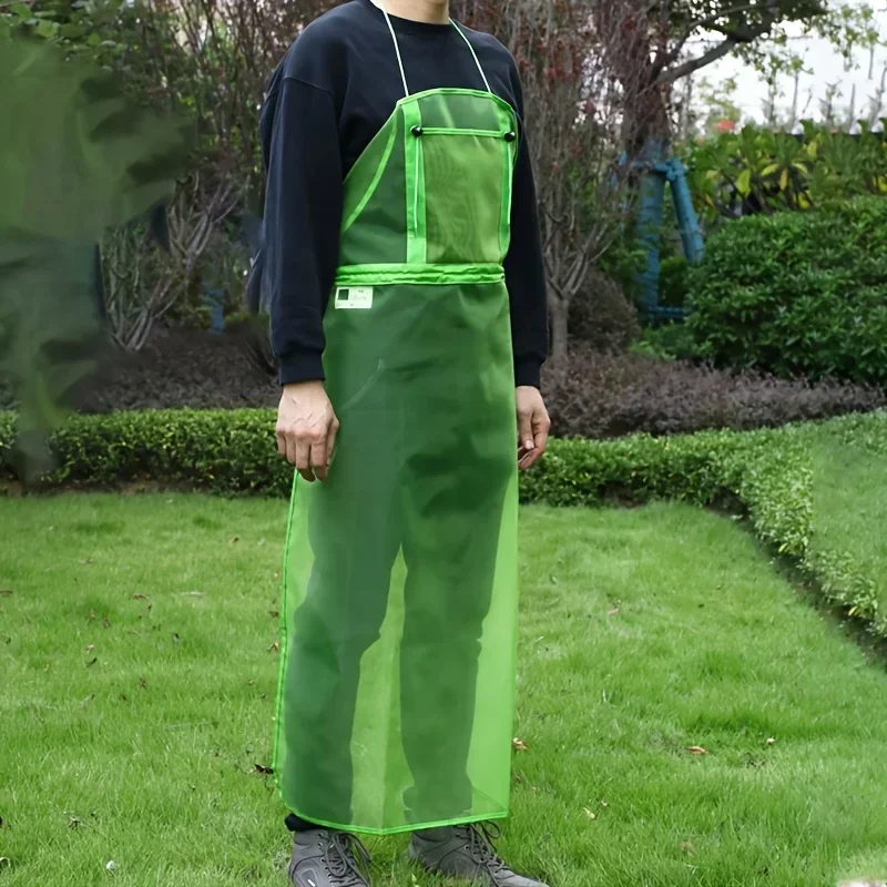Safety Workwear Apron Full Coverage Mesh Lawn Mower Apron Gardening Protective Mesh for Yard Work Trimming Lawn Mowing