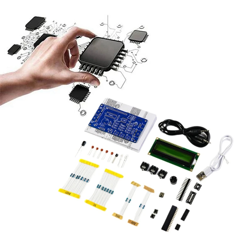 Kit decodificador de código Morse CW mejorado Hot-A39R con entrenador CW Digital LCD, decodificador de código Morse, Kit de componentes electrónicos DIY