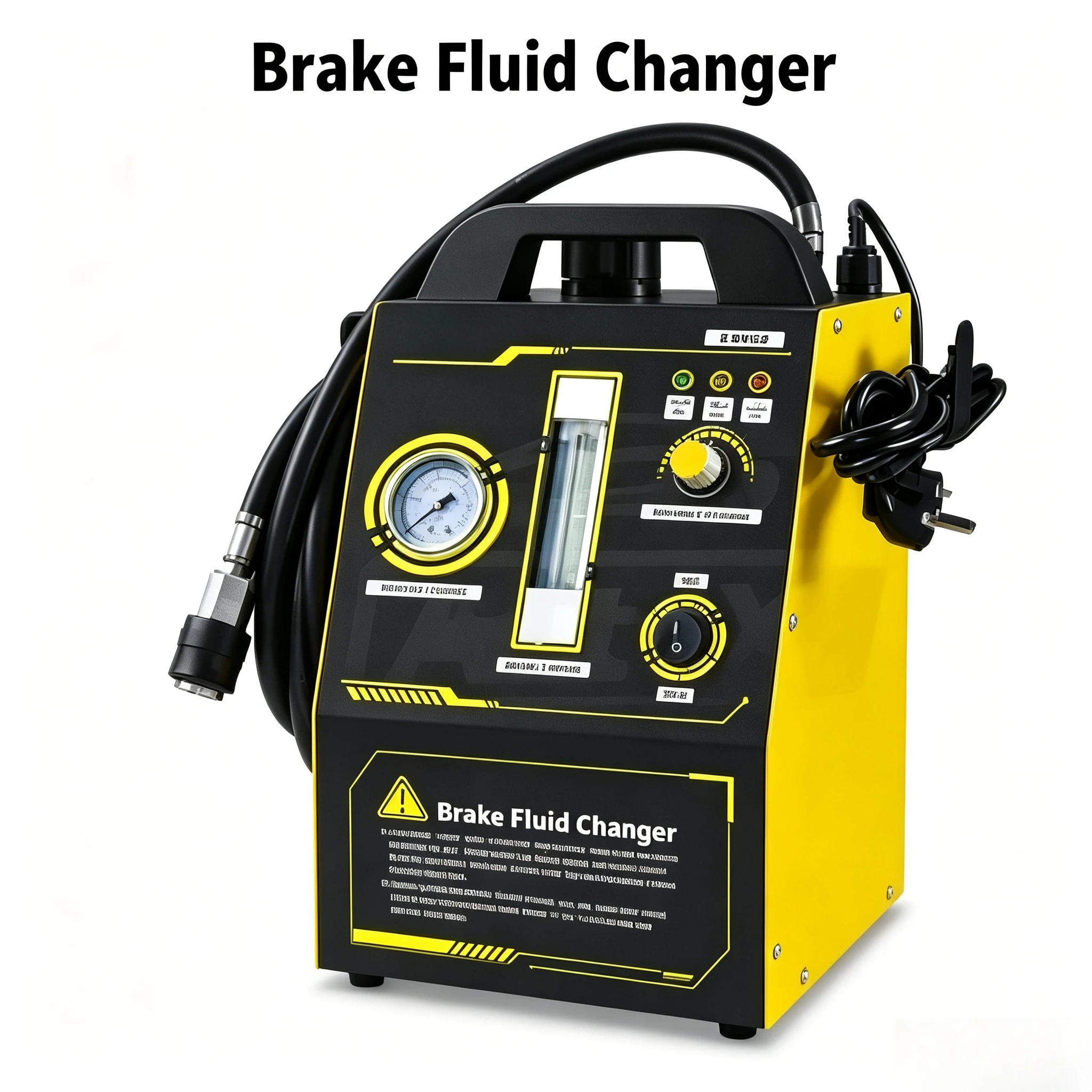 BE606 Automatic Car Brake Fluid Exchange Machine, New Auto Brake Oil Replacement Equipment, Pressure‑Adjustable Brake Bleeder