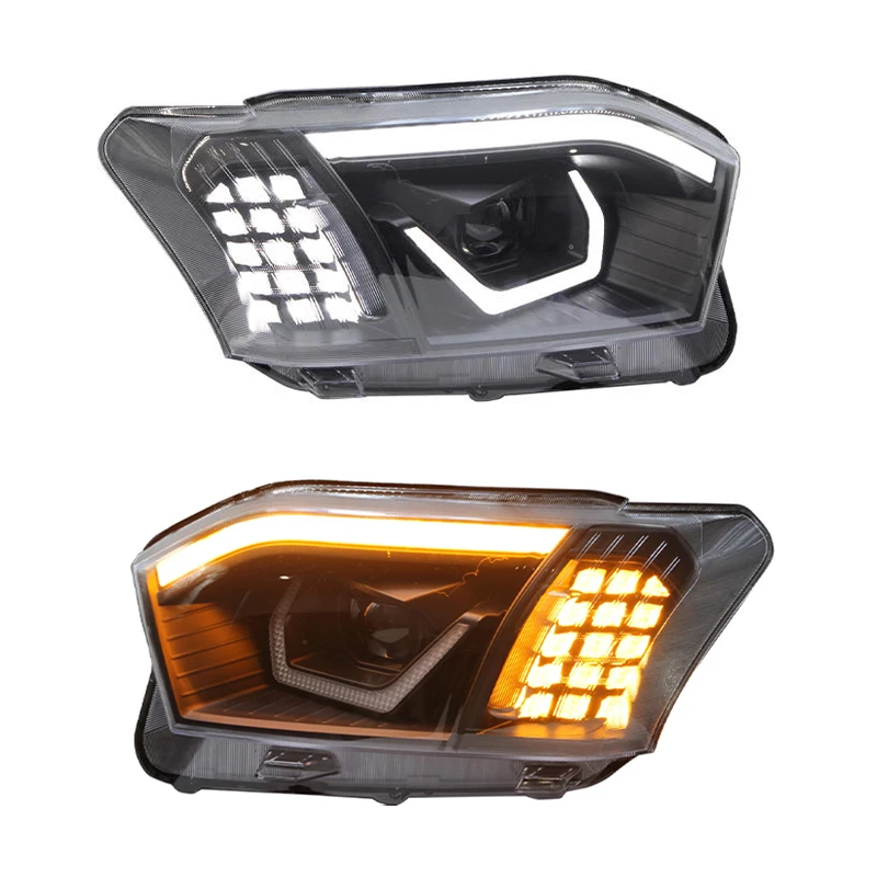 

For Toyota Probox Car Accessories Headlight Front Lights Upgrade LED Headlight Light 4 Lens Headlamp DRL