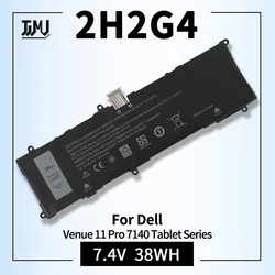 2H2G4 Laptop Battery Replacement for Dell Venue 11 Pro 7140 Series Notebook HFRC3 21CP5/63/105 2217-2548 7.4V 38Wh 4980mAh