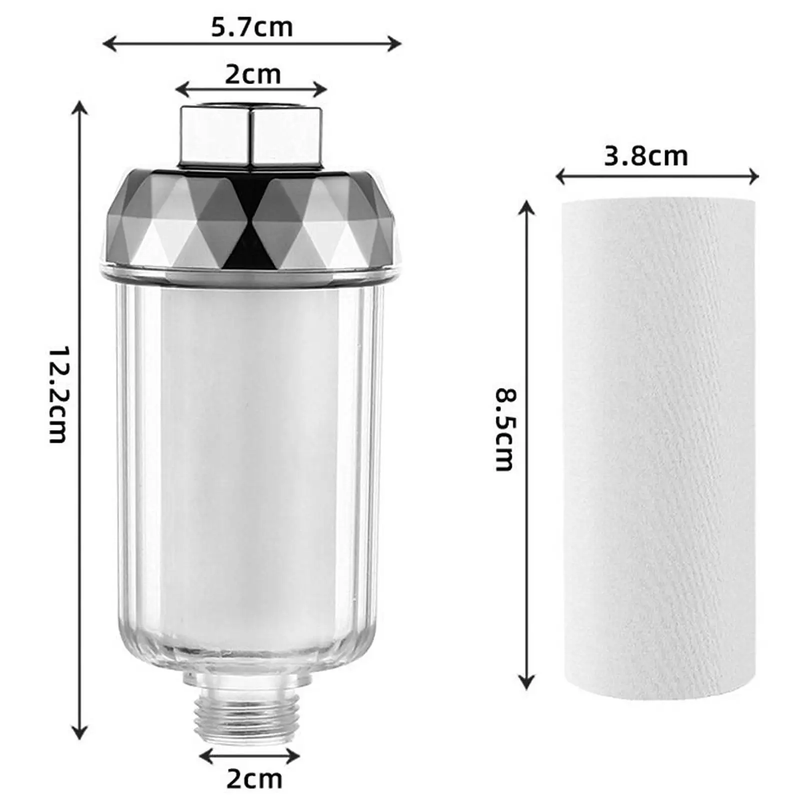 Shower Head Filter Shower Filter for Hard Water for Bathroom Water Tap Home