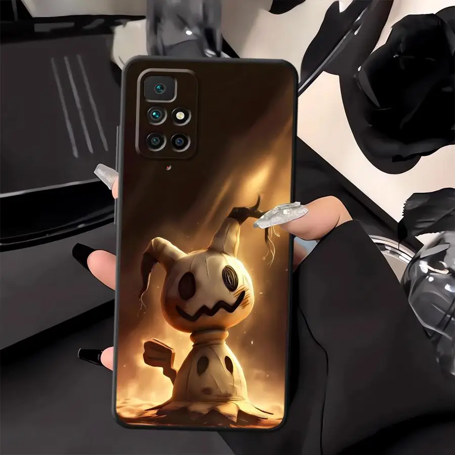 Casing untuk Xiaomi Redmi 10 K60 A1 A2 Plus 12C 13C 9T A5 12 9A 9C K40 K50 Sampul Ponsel Belakang Lembut Gaming Pokemon Pikachu Jepang