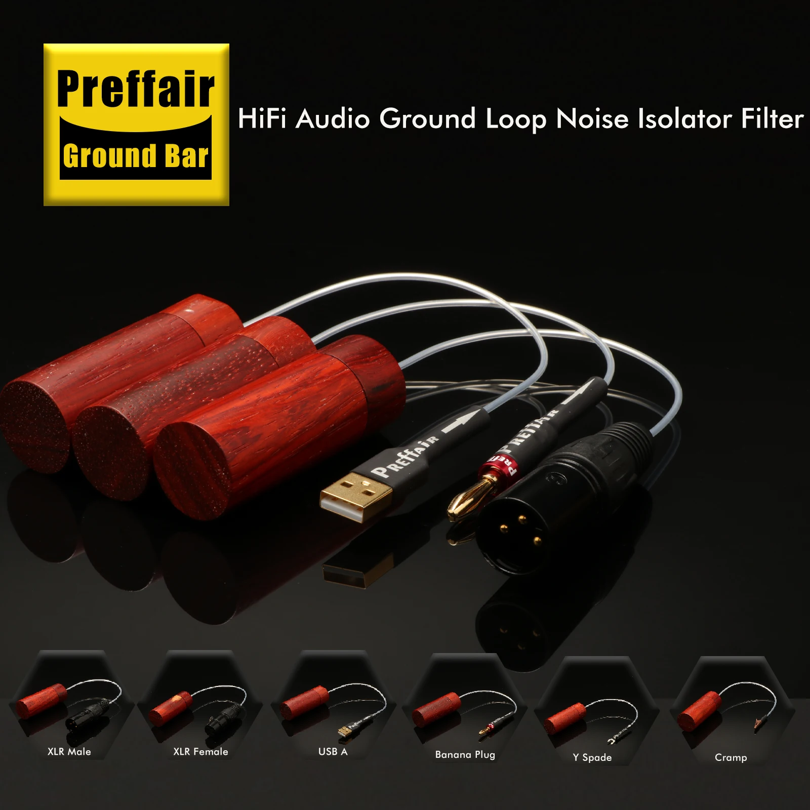 Preffair OG2103 Audiophile Tourmaline Static Eliminator Hifi Audio Ground Loop …