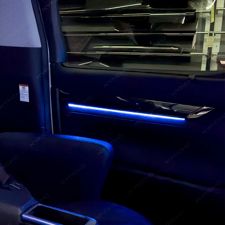 For Toyota Alphard 2015 2023 Car Ambient Light Symphony LED Auto Interior Lighting 64 Color Changing LED Auto Interior Lighting