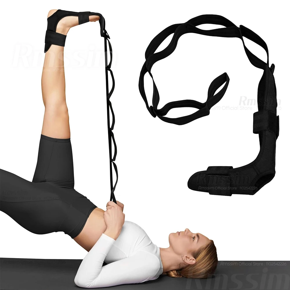 

Yoga Ligament Stretching Belt Foot Rehabilitation Strap Plantar Fasciitis Leg Training Foot Ankle Joint Correction Sports Rop