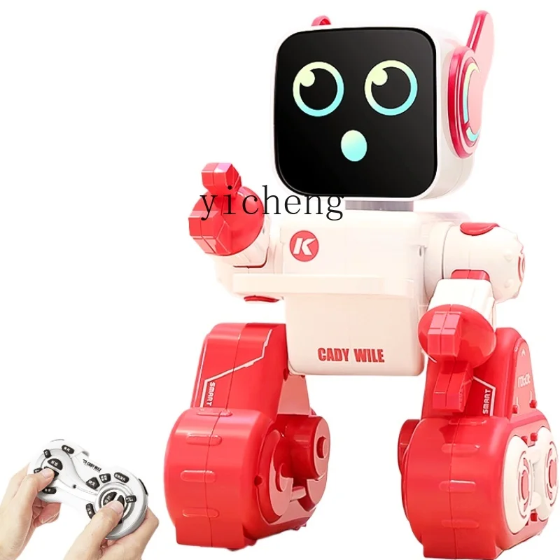 Tqh Child Robot Intelligent Voice Dialogue Remote Control Programming Early Education Electric Toy