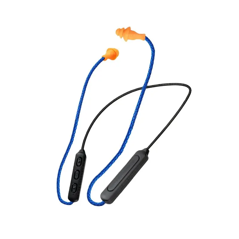 Y43A-Ear Plugs Bluetooth Headphones For Work Neckband Noise Reduction Earphone Hearing Protection Earbud For Work Safety
