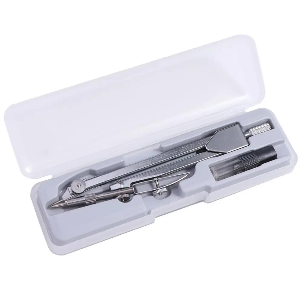 Metal Sketch Compass 8601 Black Refill Metal Drawing Compass Set Test Set Compass Set Drawing Compass Office