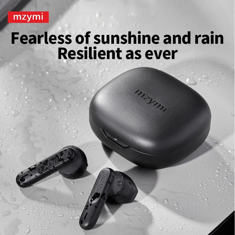 WAVE300 سماعات بلوتوث ANC سماعات أذن لاسلكية داخل الأذن سماعات ستيريو مقاوم للماء سماعة رأس رياضية التحكم باللمس مع هيئة التصنيع العسكري #6