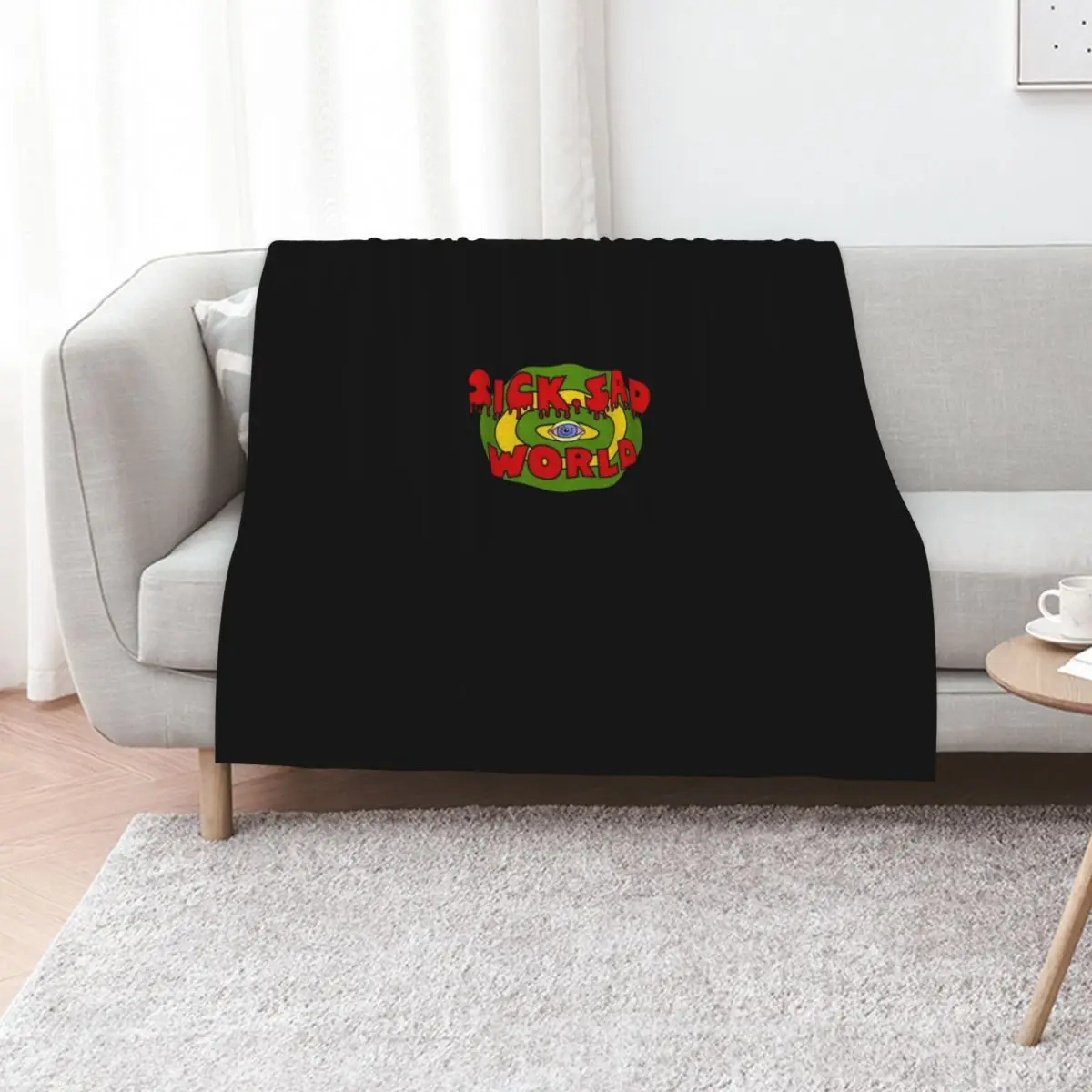 Sick, Sad World Throw Blanket For Baby Vintage Beautifuls Blankets Sofas Of Decoration Large Blankets For Sofas Blankets