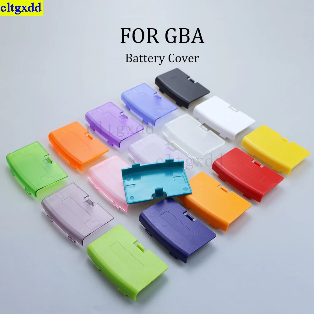 

Cltgxdd 1piece is suitable FOR GBA battery box rear door cover 17 color selection replacement rear door box cover replacement