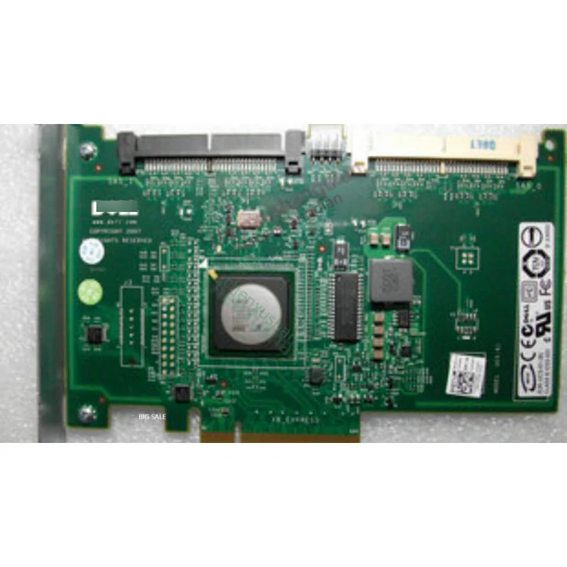 FOR DELL 6IR 8-port SAS array card RAID card LSI 1068E supports RAID0 1 JW063