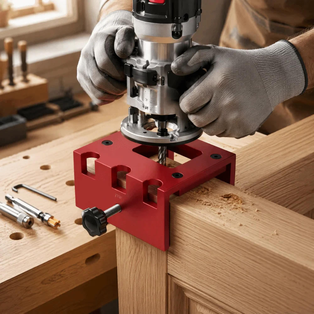 Aluminum Alloy Door Latch Mortise Tool 1