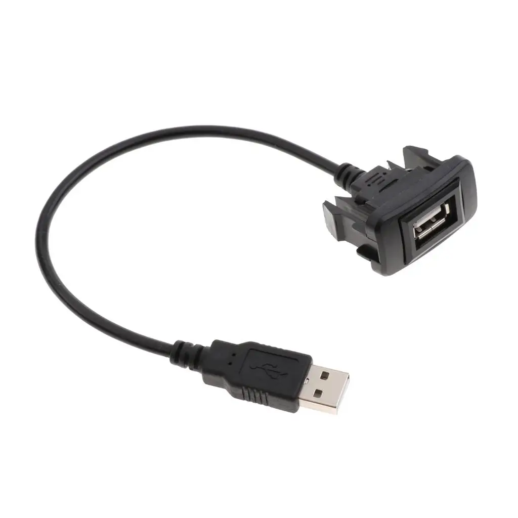 2.7m BLACK USB EXTENSION CABLE MALE TO FEMALE SOCKET PC LAPTOP COMPUTER