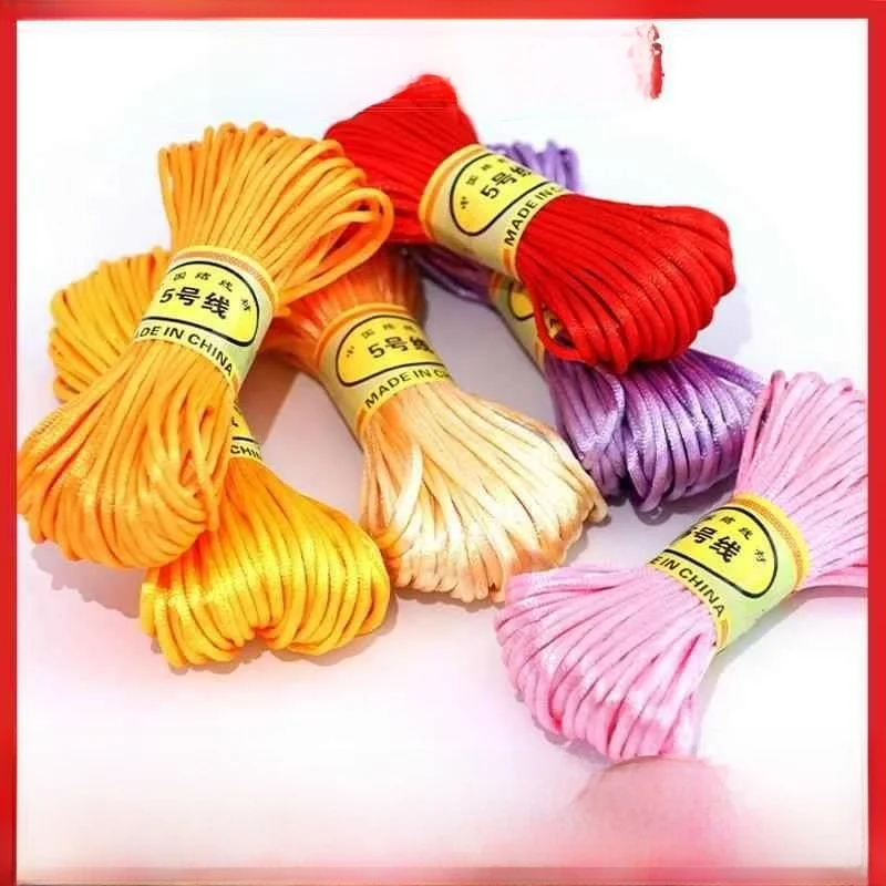 

Outdoor Clothesline Hanging Rope Decorative Rope Flag Bunting Special Purpose Mosquito Net Binding Rope Home Use