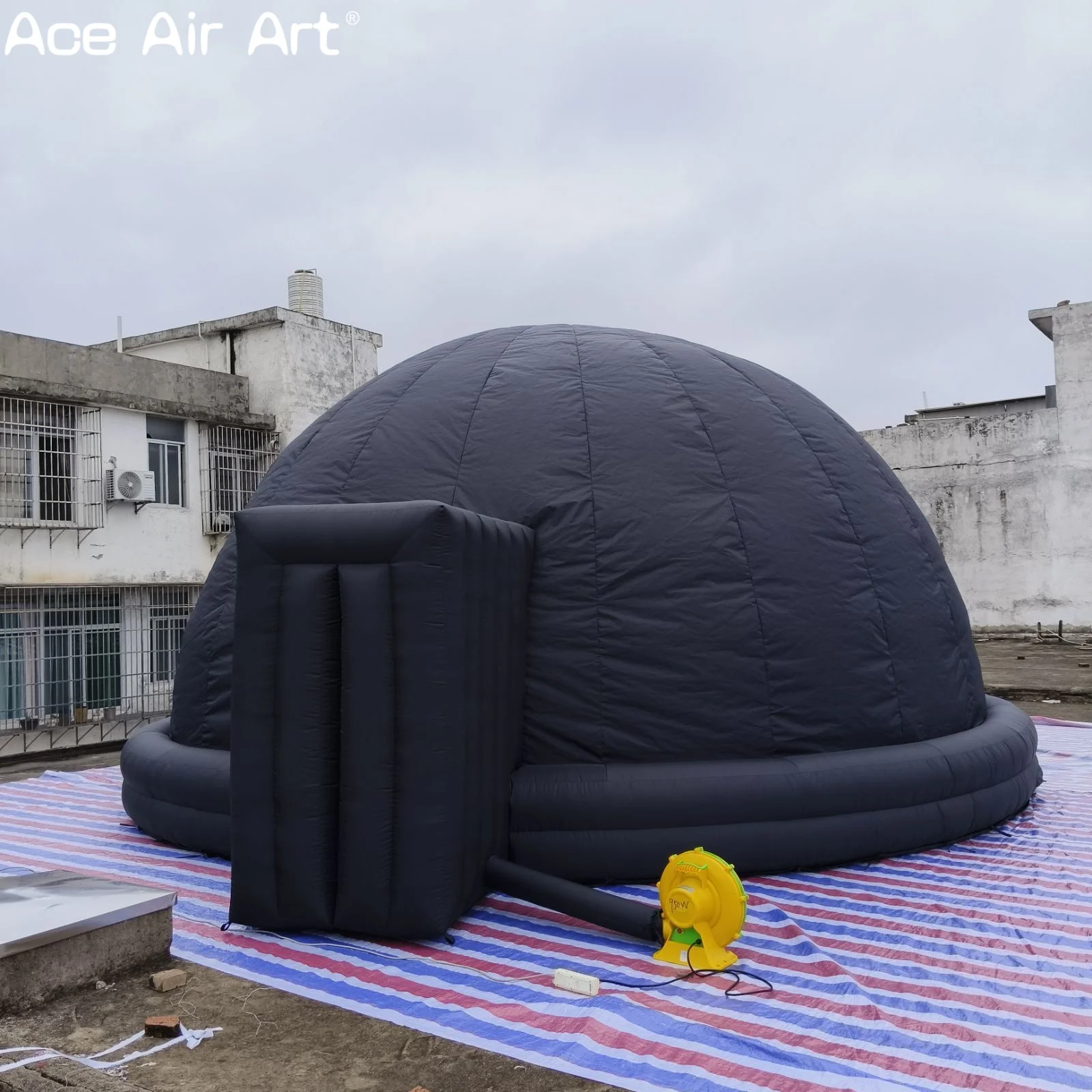 Langlebiges Zelt, aufblasbare Planetariumskuppel, riesige aufblasbare Planetariumskuppel für Astronomie-Shows, Bildung und Outdoor-Events