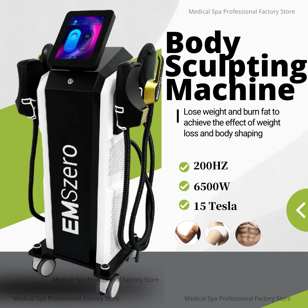 

2025 Emszero Machines 15 Tesla Professional 6500w NEO Body Slimming Muscle EMS Electromagnetic Stimulate Buttock Toning