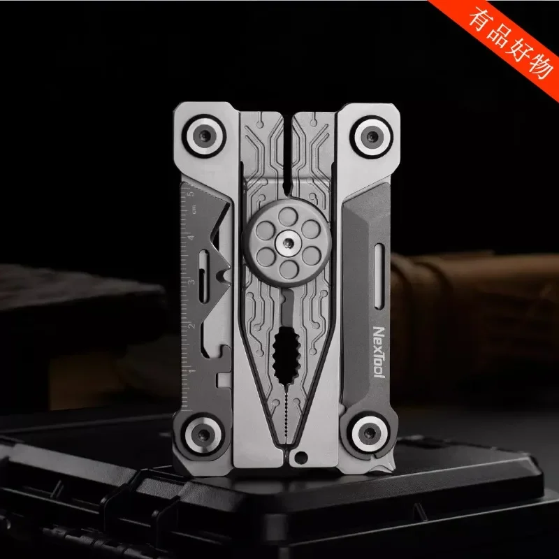 

Multi-tool Pliers 14 in 1 combination outdoor Card type folding EDC The screwdriver crimping tools for automotive workshop