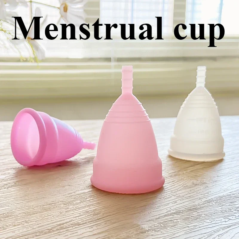 1pc Medical Grade Silicone Menstrual Cup Sterilizer Feminine Hygiene Menstrual Cup Sterilizing Menstrual Period Cup for Women