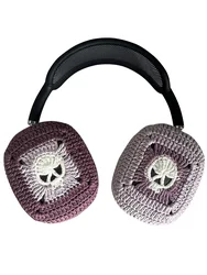 Hand Crochet Wool Earphone Cover for Apple Airpodsmax, Finished APM Earphone Cover
