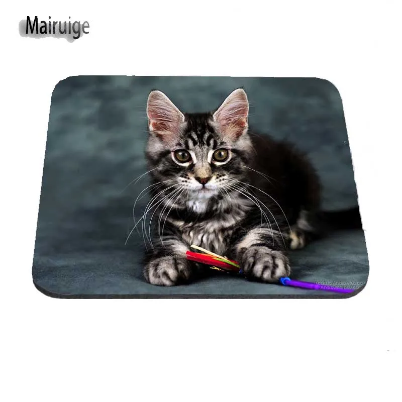 Mairuige Animais Gatos De Borracha Gaming Mouse Pad Desk Mat 18*22/25*29/25*20cm Mousepad Descanso De Pulso Mouse Mat Kawaii Desk Acessórios