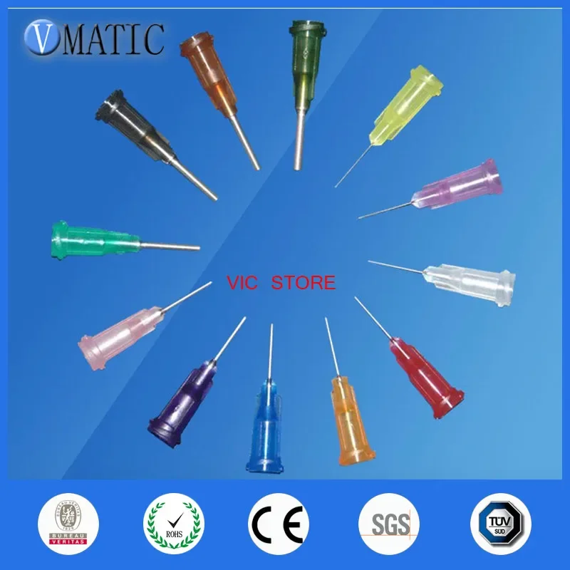 Free Shipping 1,000Pcs/Lot General Purpose 14G-27G Needle 0.5'' Luer Lock Blunt Dispense Needles Wholesales Needle 1/2 Inch