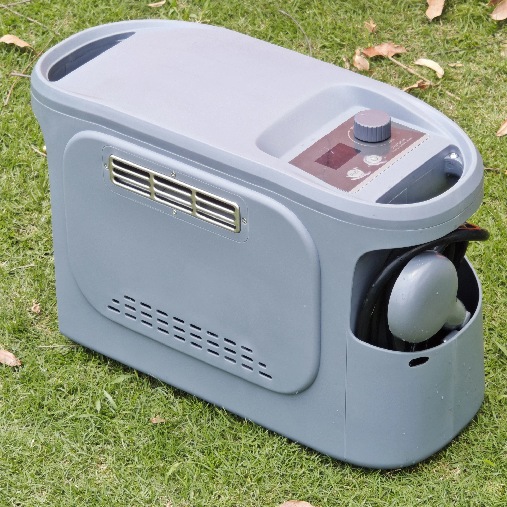 Portable Instant Electric Water Heater Copper Heating, USB Battery Powered for RV Camping Travel Outdoor Household