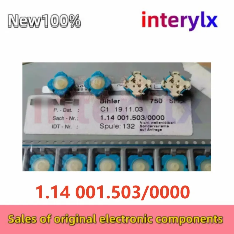 5-20Pcs/Lot original 1.14.001.503/0000 SMT Tongli elevator button 12 * 12 * 5 switch