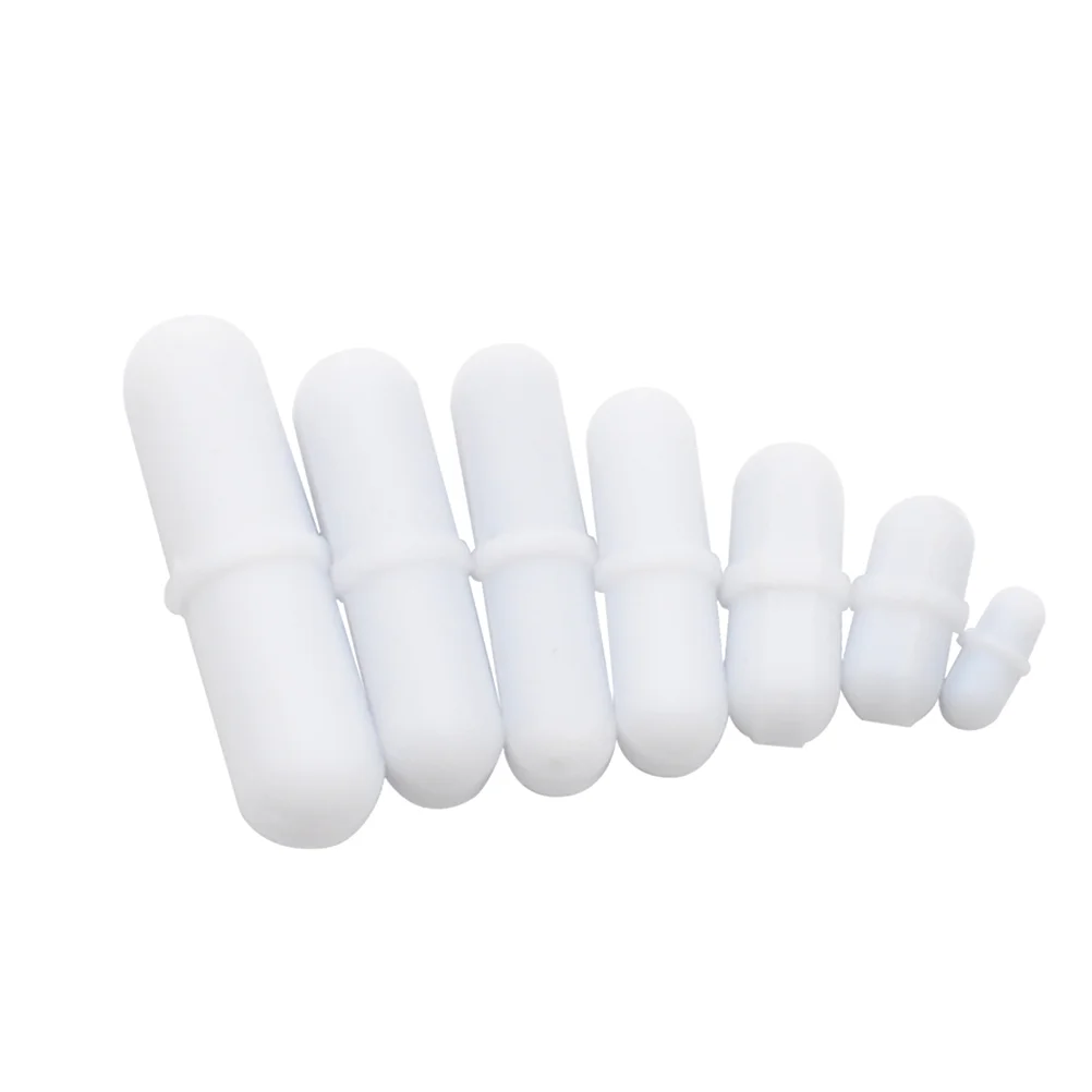 

7 Pcs Stirring Bar Bars Blenders Magnetic White Mixer Rod Magnets Electromagnetic Stirrer Laboratory