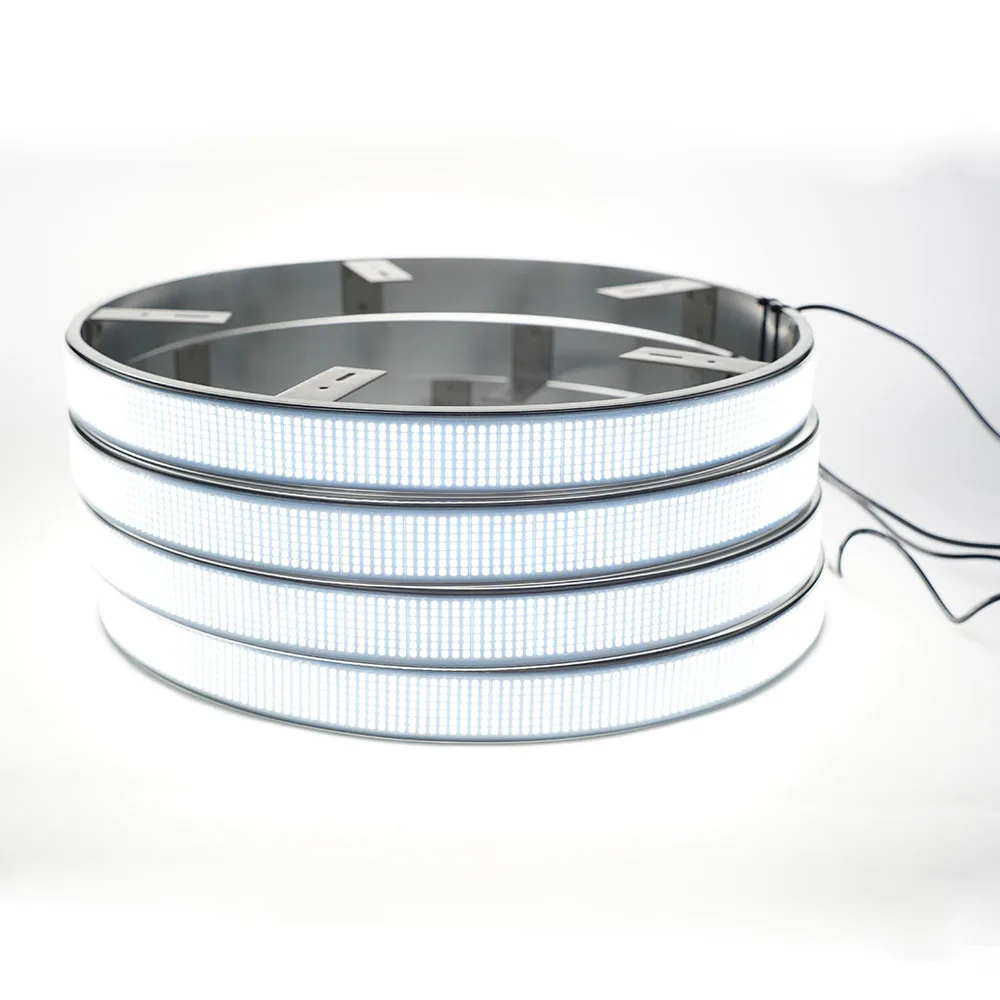 New Popular 7/14 Row 15/17/18/20 Inch Pure White IP68 Waterproof Aluminum LED 12V 360W Wheel Lighting Kit For Truck