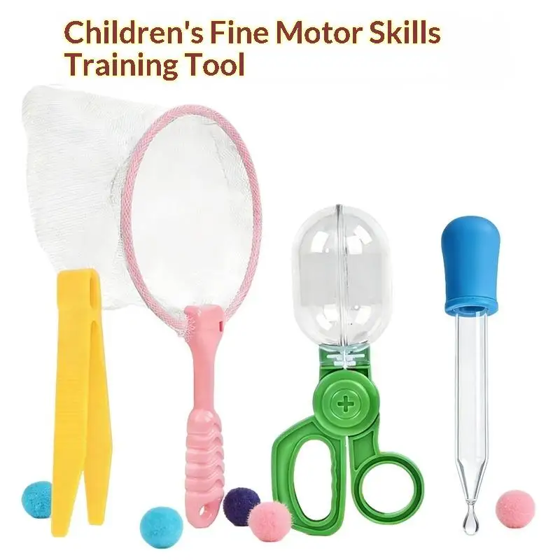 Kids Insect Exploration Set With Bug Scissors Clip And Net Outdoor Nature Adventure Kit Early Learning Toys For Children